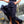 Load image into Gallery viewer, Salma Asymmetric Frill Skirt - Midnight Blue (Tencel)