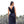 Load image into Gallery viewer, Soma Wrap Dress - Midnight Blue (Tencel)