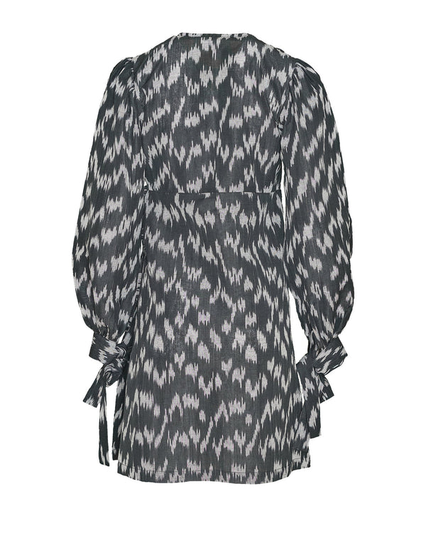 Kavi Dress - Tara Print (Black)