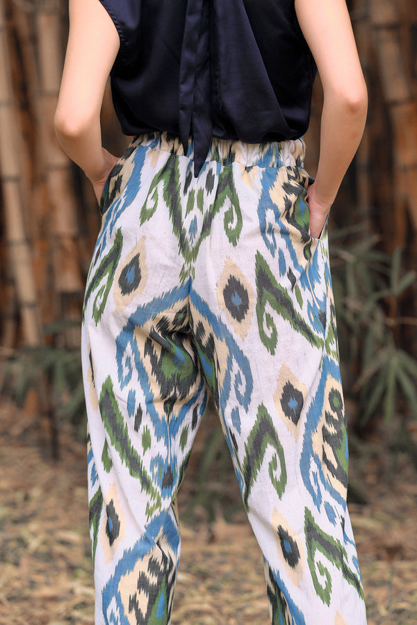 Jina Pants - Peacock (Organic Cotton)