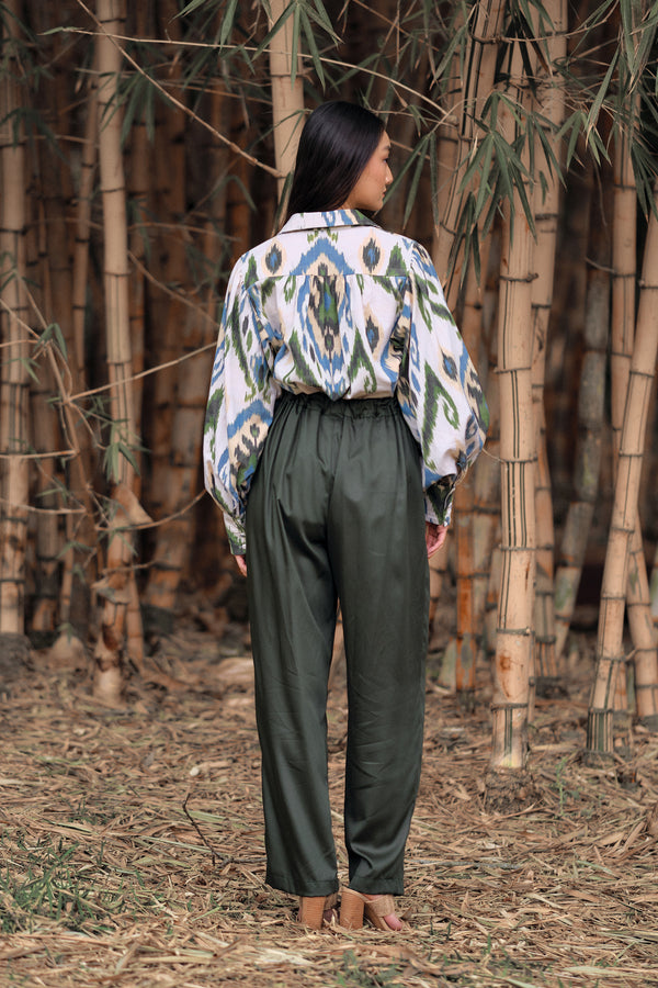 Jina Pants - Forest Green (Tencel)