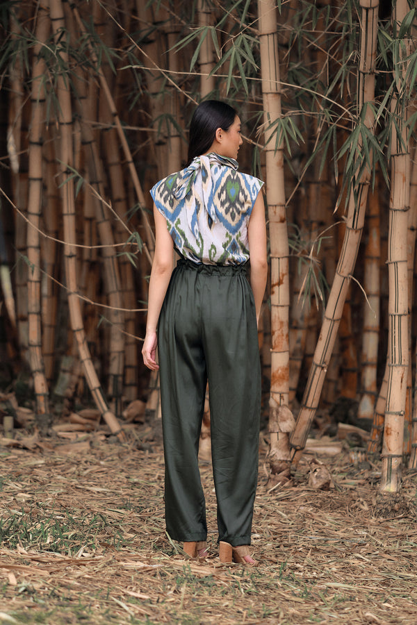 Jina Pants - Forest Green (Tencel)